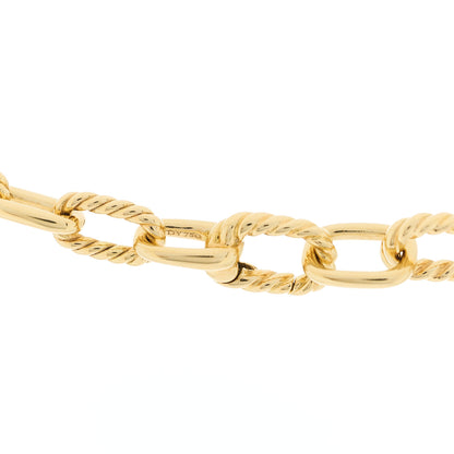 David Yurman 18K Yellow Gold 6mm Madison Chain Necklace 4 of 5