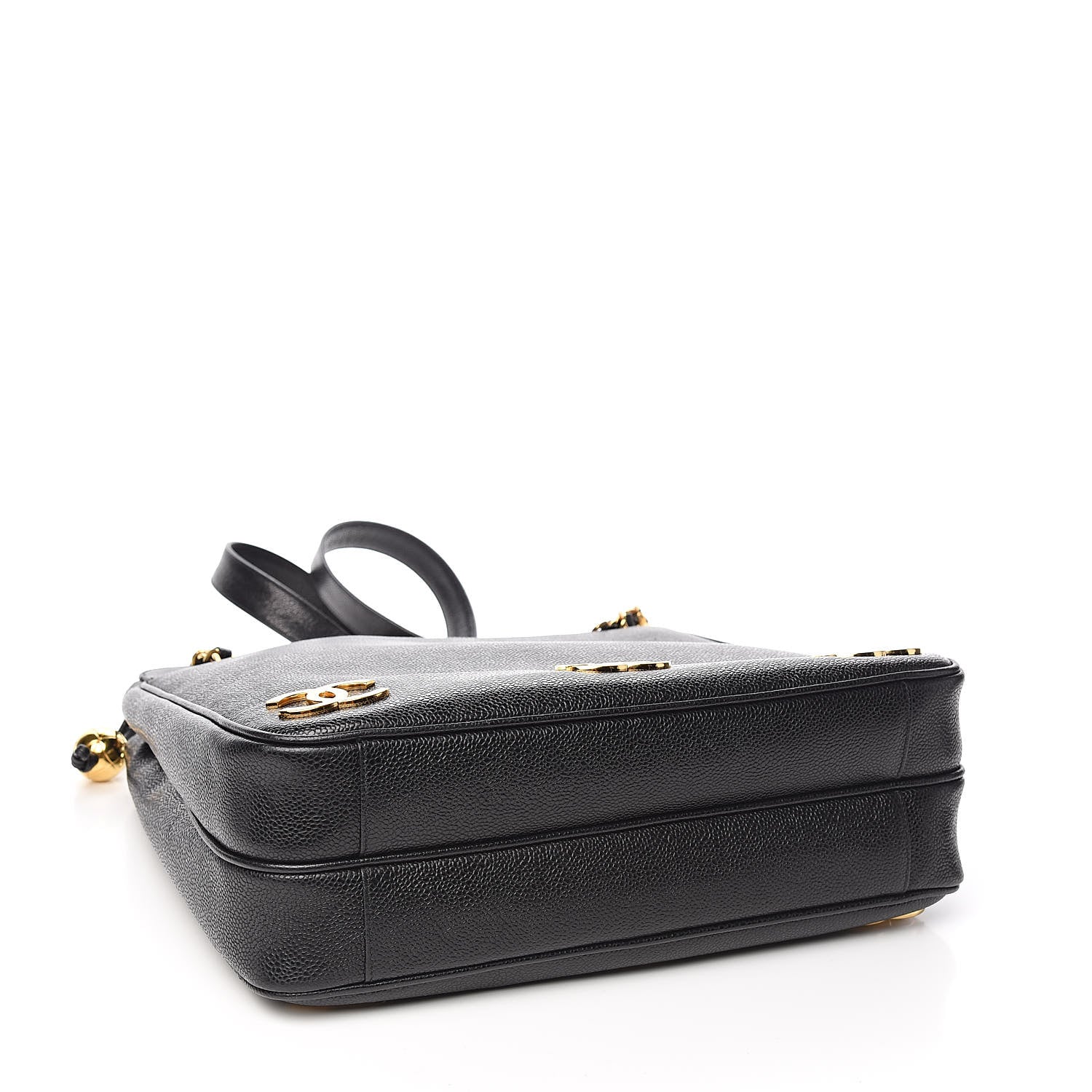 Chanel Caviar CC Shoulder Bag Black 4 of 11