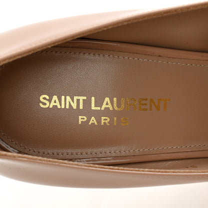 Saint Laurent Patent Anja 85 Pumps 39 Nude 6 of 10