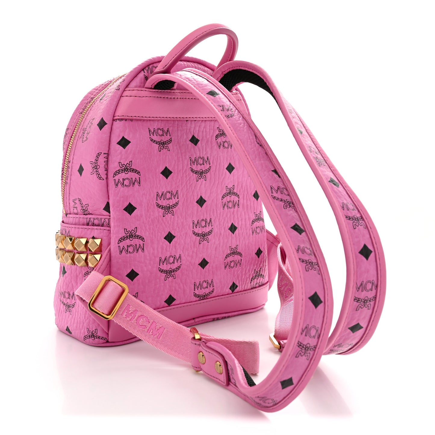 Visetos Side Stud Mini Stark Backpack Pink