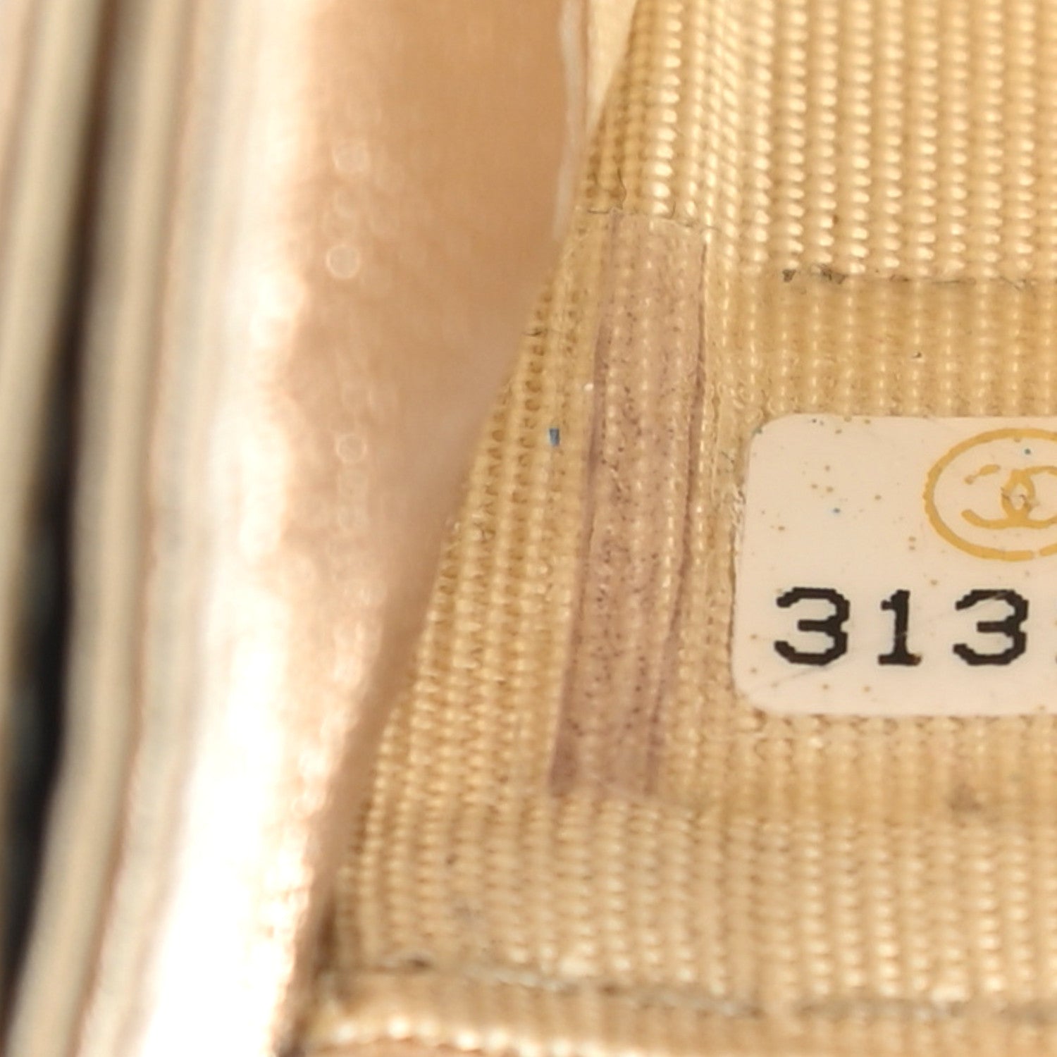Chanel Metallic Lambskin Quilted Chanel 19 Card Holder Gold 7 of 10