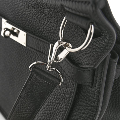 Hermes Taurillon Clemence Jypsiere 28 Black 12 of 13