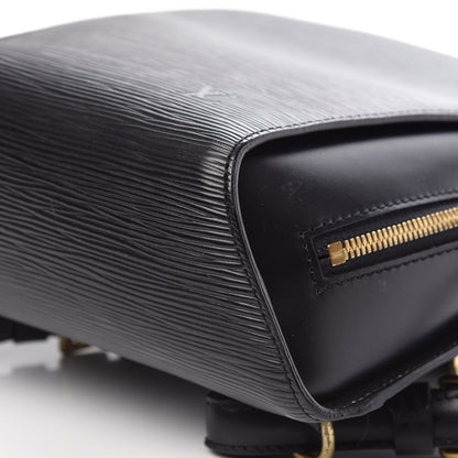 Louis Vuitton Epi Mabillon Backpack Black 7 of 11
