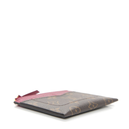Louis Vuitton Monogram Zipped Card Holder Fuchsia 3 of 5
