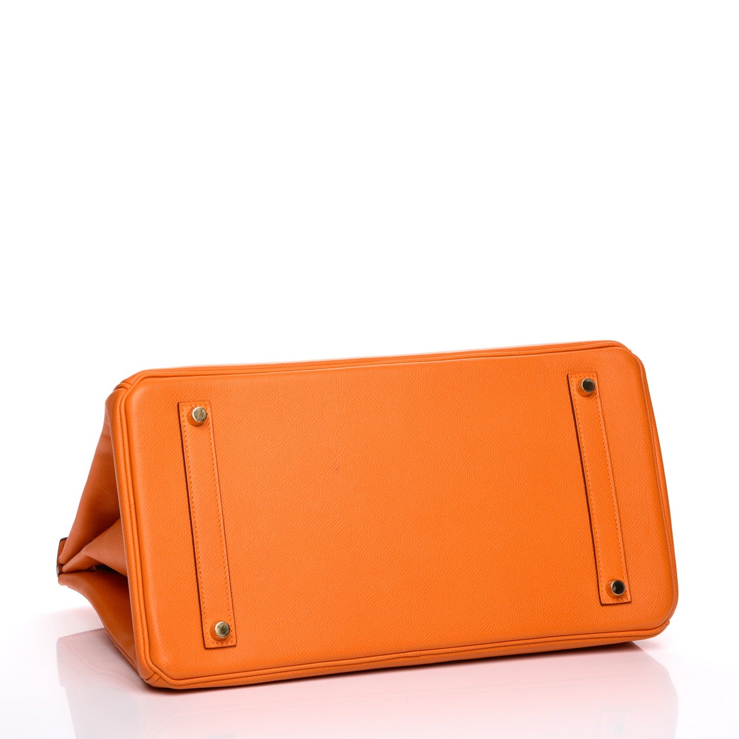 Epsom Birkin 35 Orange