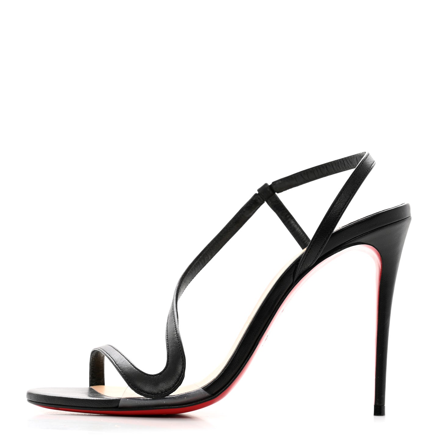 Nappa Rosalie 100 Sandals 38.5 Black