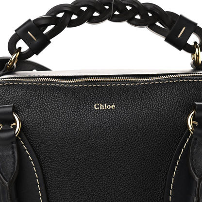 Chloe Calfskin Medium Daria Sepia Full Blue 8 of 10
