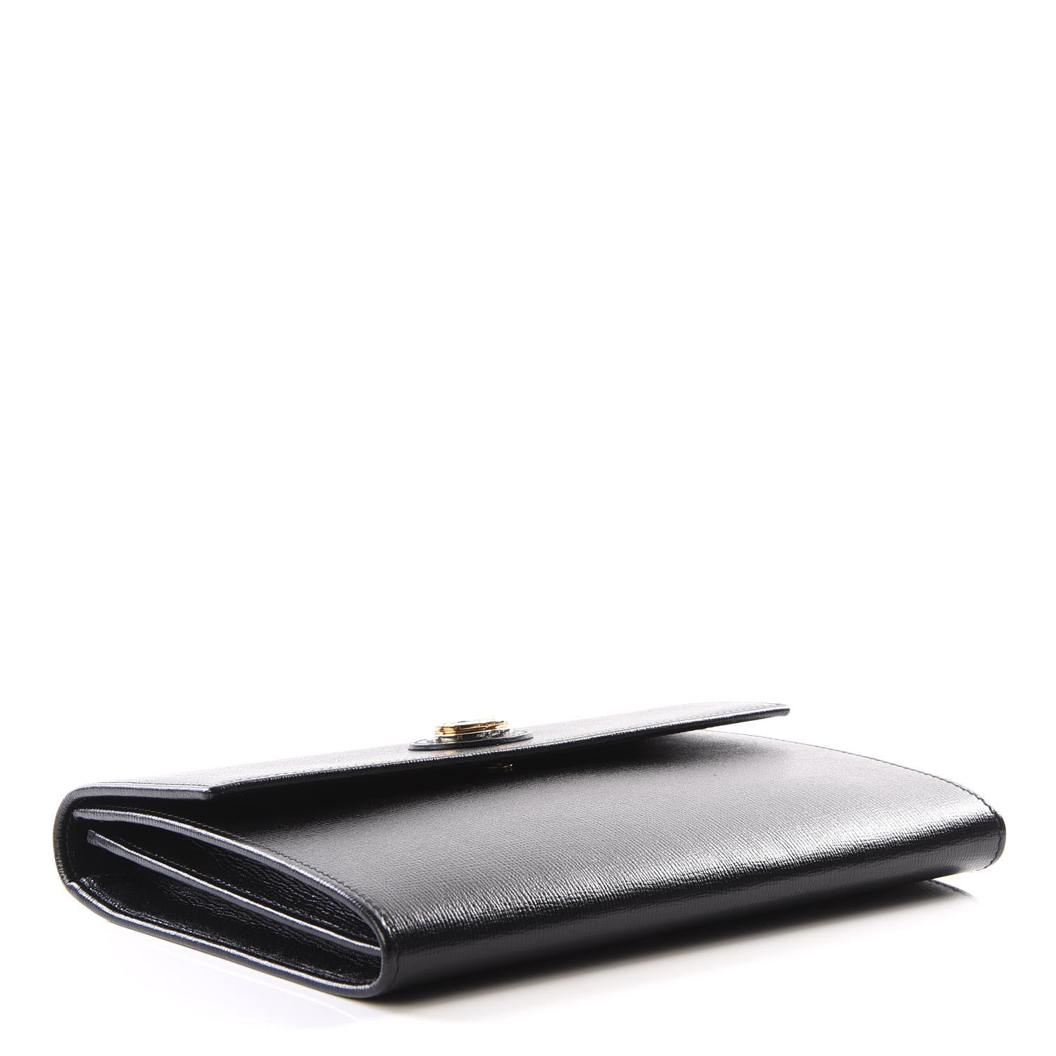 Gucci Azalea Calfskin Marina Clutch Black 3 of 9