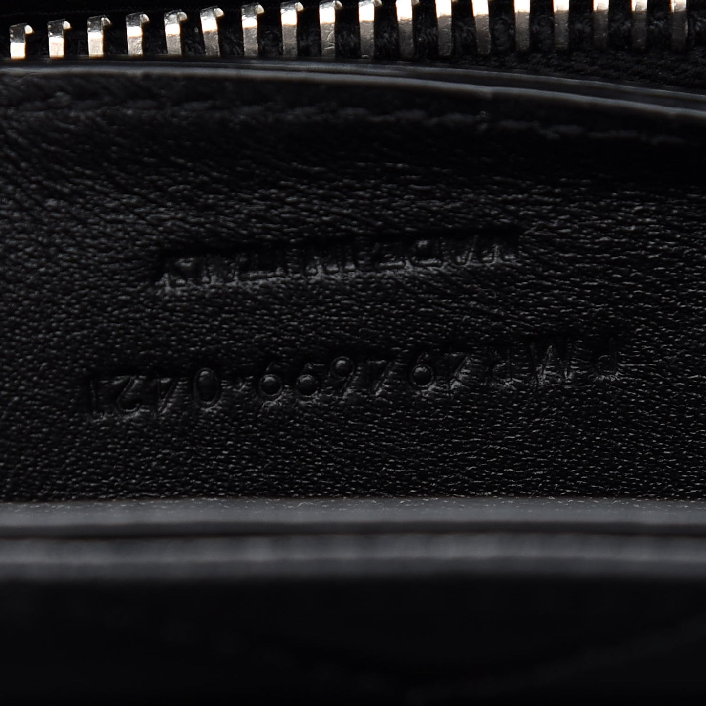 Calfskin Y Quilted Monogram Small Loulou Chain Satchel Black