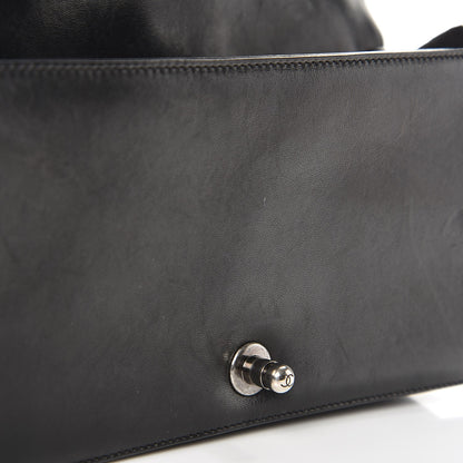 Chanel Lambskin Quilted Medium Boy Flap Black 10 of 11