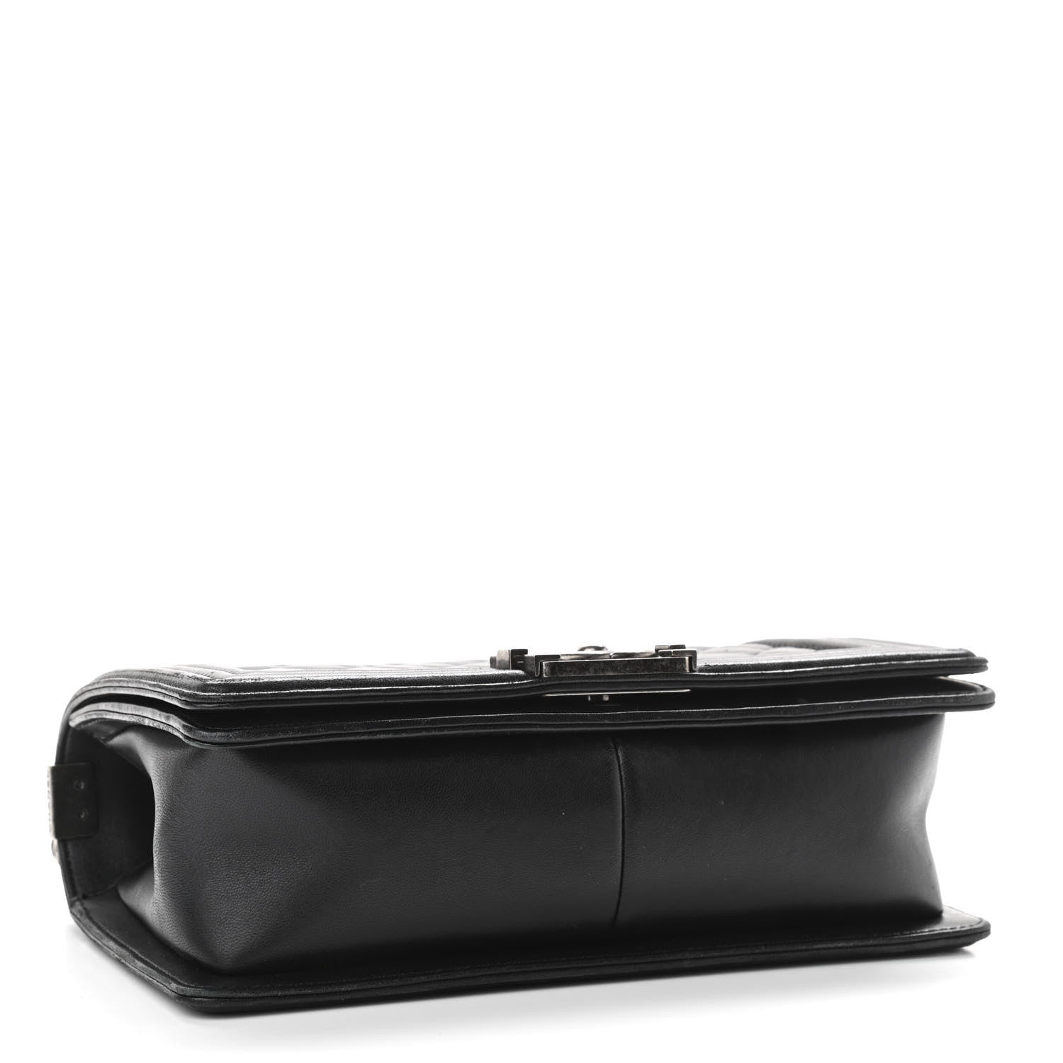 Chanel Lambskin Quilted Medium Boy Flap Black 3 of 12