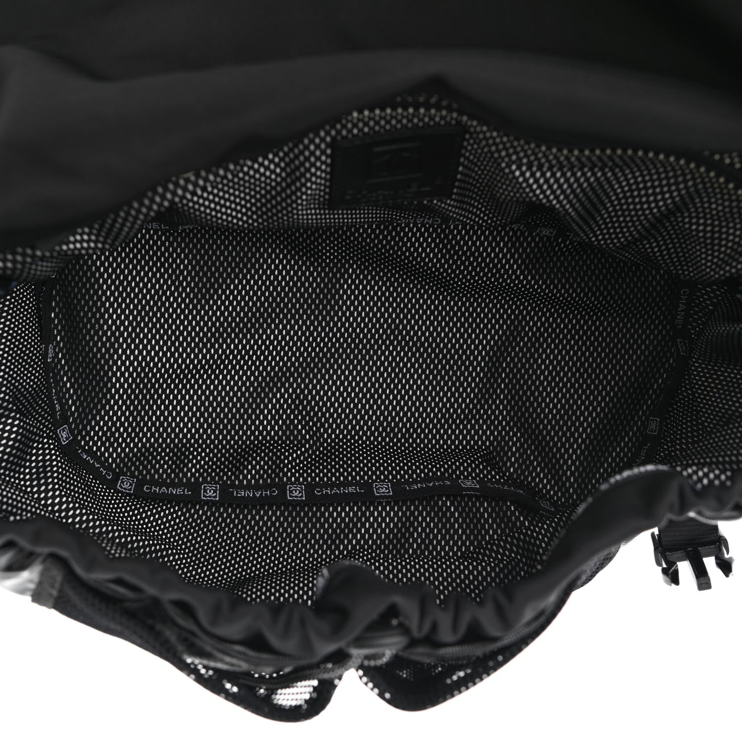 Chanel Coated Canvas Sport Messenger Black 4 of 8