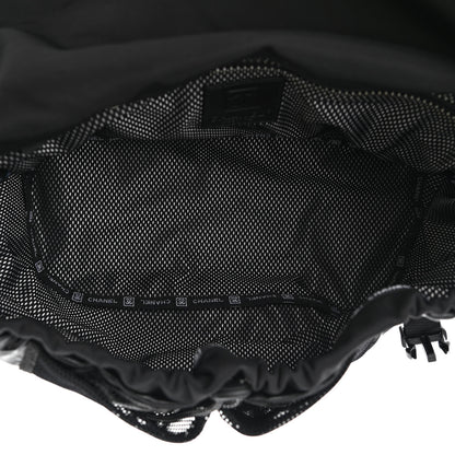 Chanel Coated Canvas Sport Messenger Black 4 of 8