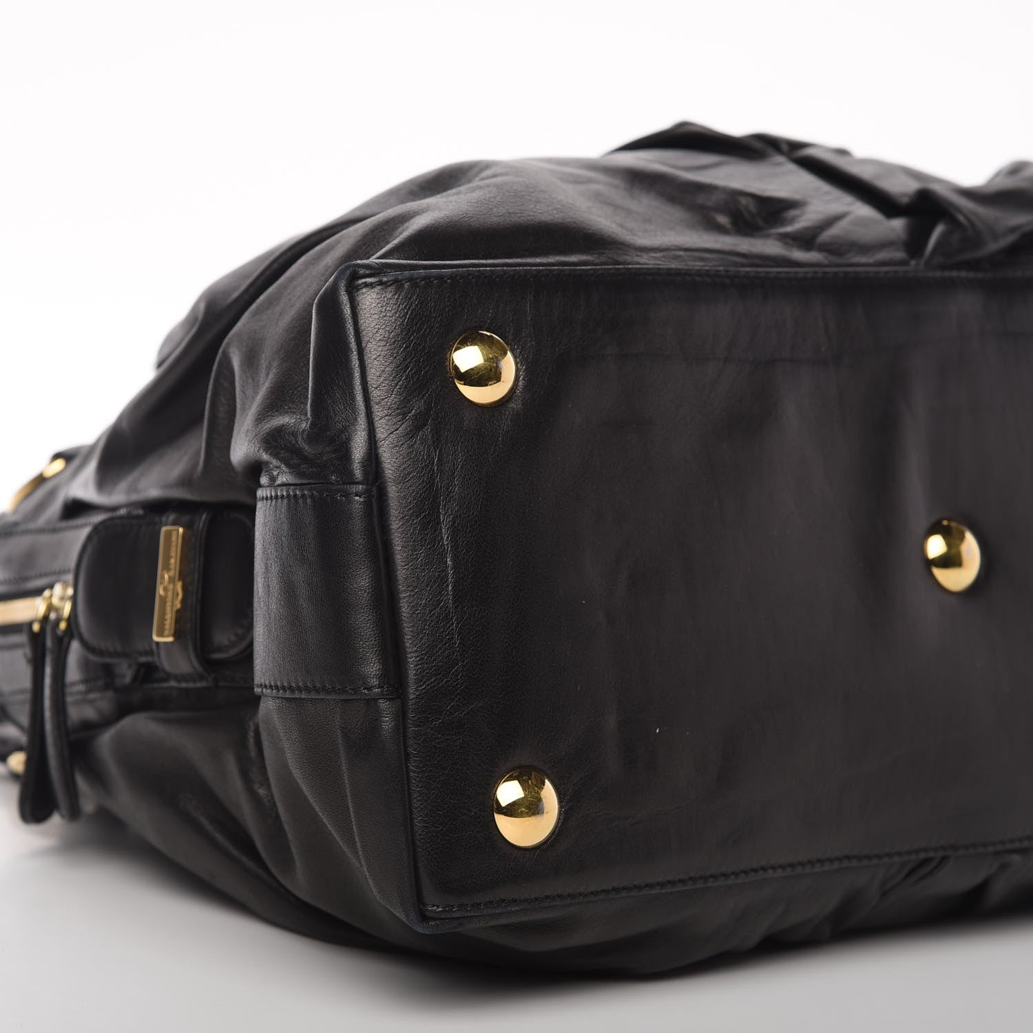 Valentino Garavani Lambskin Woven Couture Bag Black 8 of 14