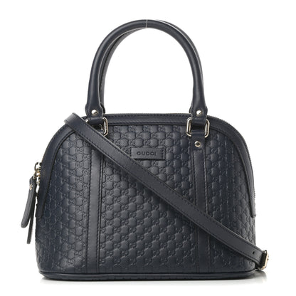 Gucci Soft Microguccissima Mini Dome Bag Blue 1 of 10