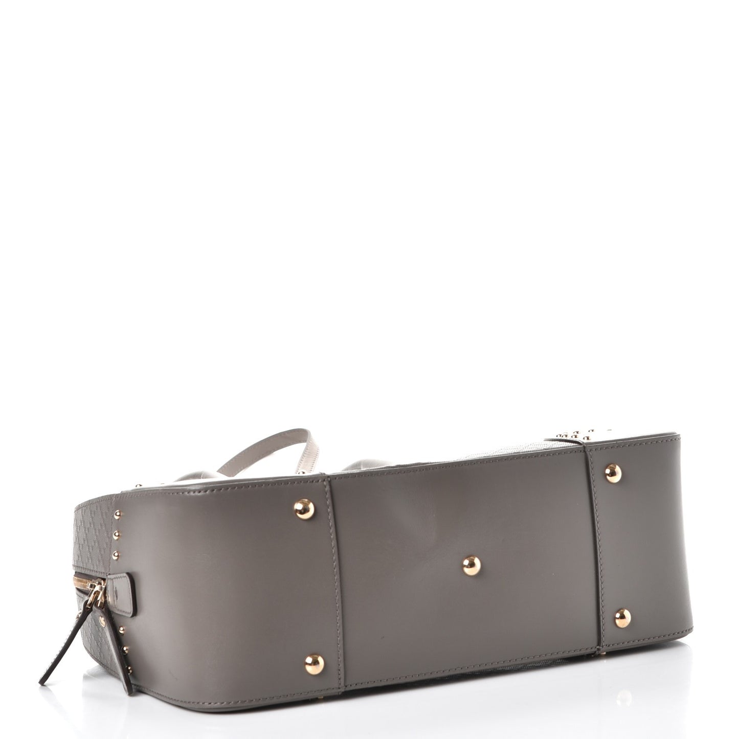 Calfskin Diamante Top Handle Bag Loess