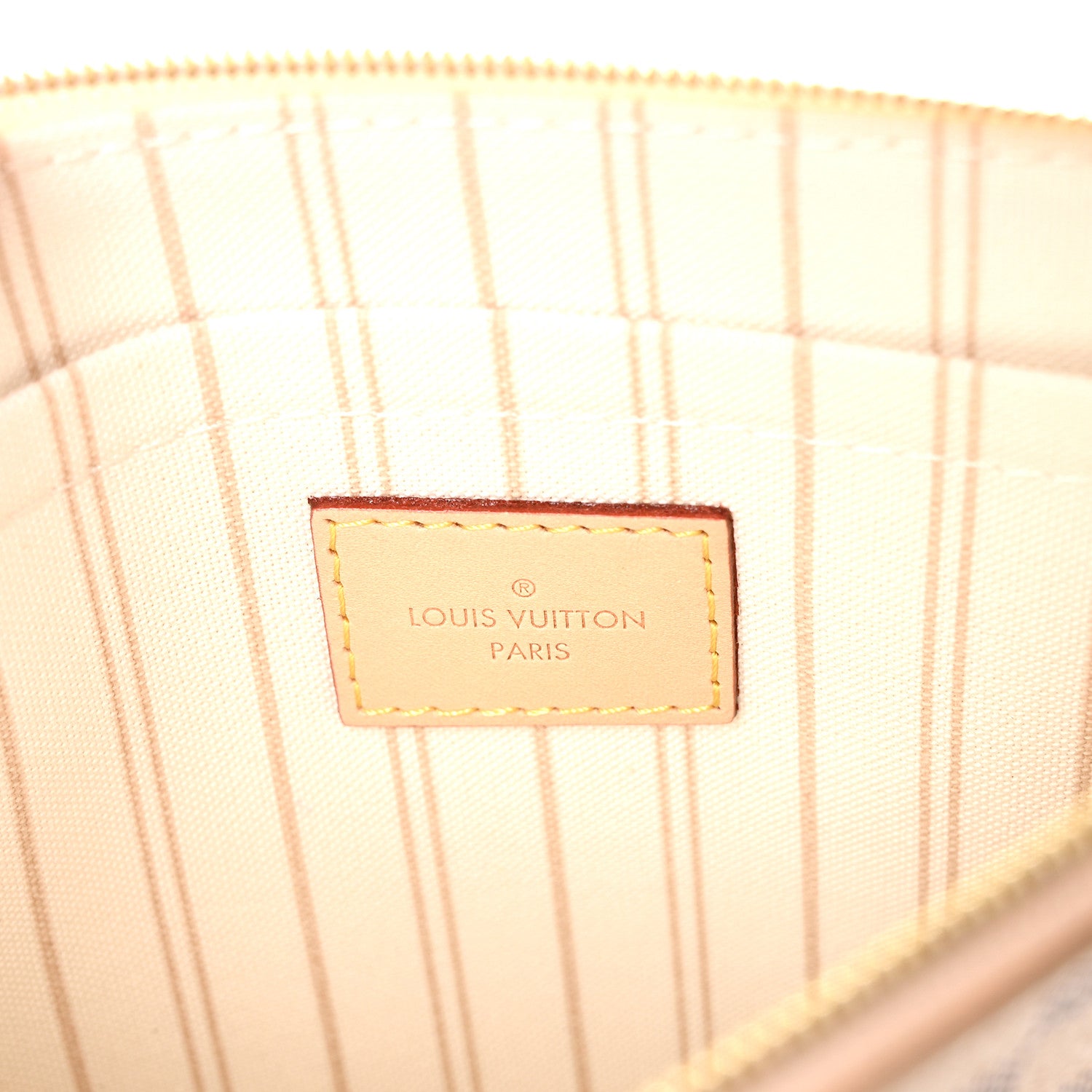 Louis Vuitton Damier Azur Neverfull MM GM Pochette 6 of 9