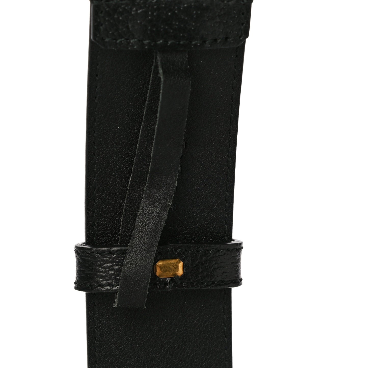 Textured Calfskin Double G 40mm Belt 95 38 Black