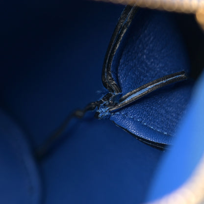 Loewe Calfskin Mini Elephant Crossbody Bag Electric Blue 11 of 13