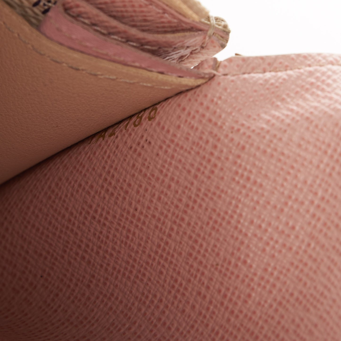 Damier Azur Emilie Wallet Rose Ballerine