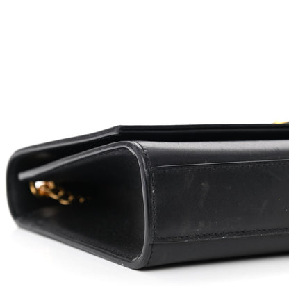 Saint Laurent Smooth Calfskin Medium Classic Monogram Kate Tassel Satchel Black 9 of 12