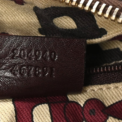 Gucci Guccissima Large D Ring Messenger Dark Brown 7 of 10