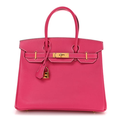 Hermes Epsom Birkin 30 Rose Tyrien 1 of 11