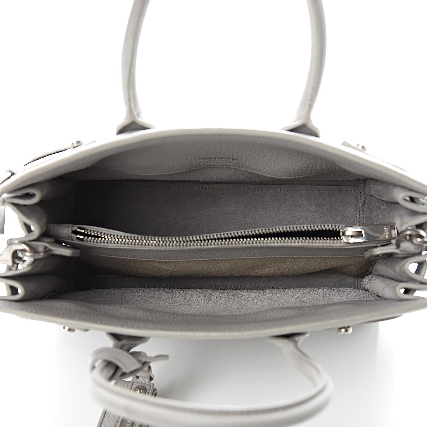 Saint Laurent Grained Calfskin Baby Sac De Jour Souple Souris 5 of 11