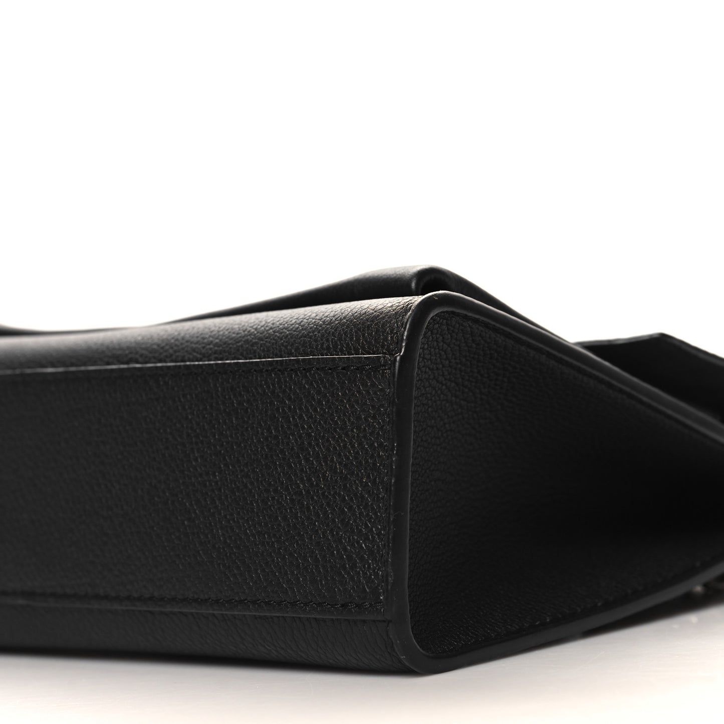 Soft Calfskin Mylockme Chain Bag BB Black