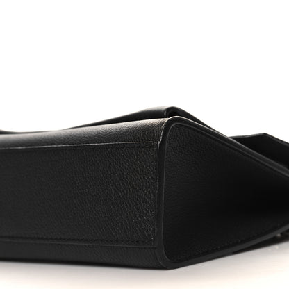 Louis Vuitton Soft Calfskin Mylockme Chain Bag BB Black 9 of 9