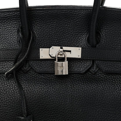 Hermes Togo Birkin 35 Black 7 of 27