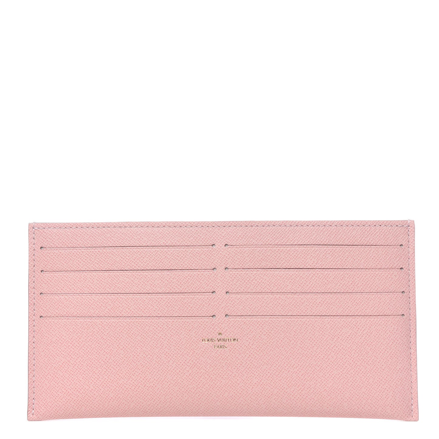 Calfskin Felicie Card Holder Insert Rose Ballerine