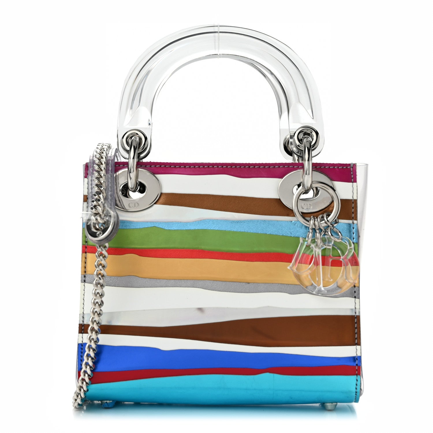 Christian Dior X WANG GUANGLE Technical Fabric Acrylic PVC Mini Lady Dior Multicolor 1 of 9