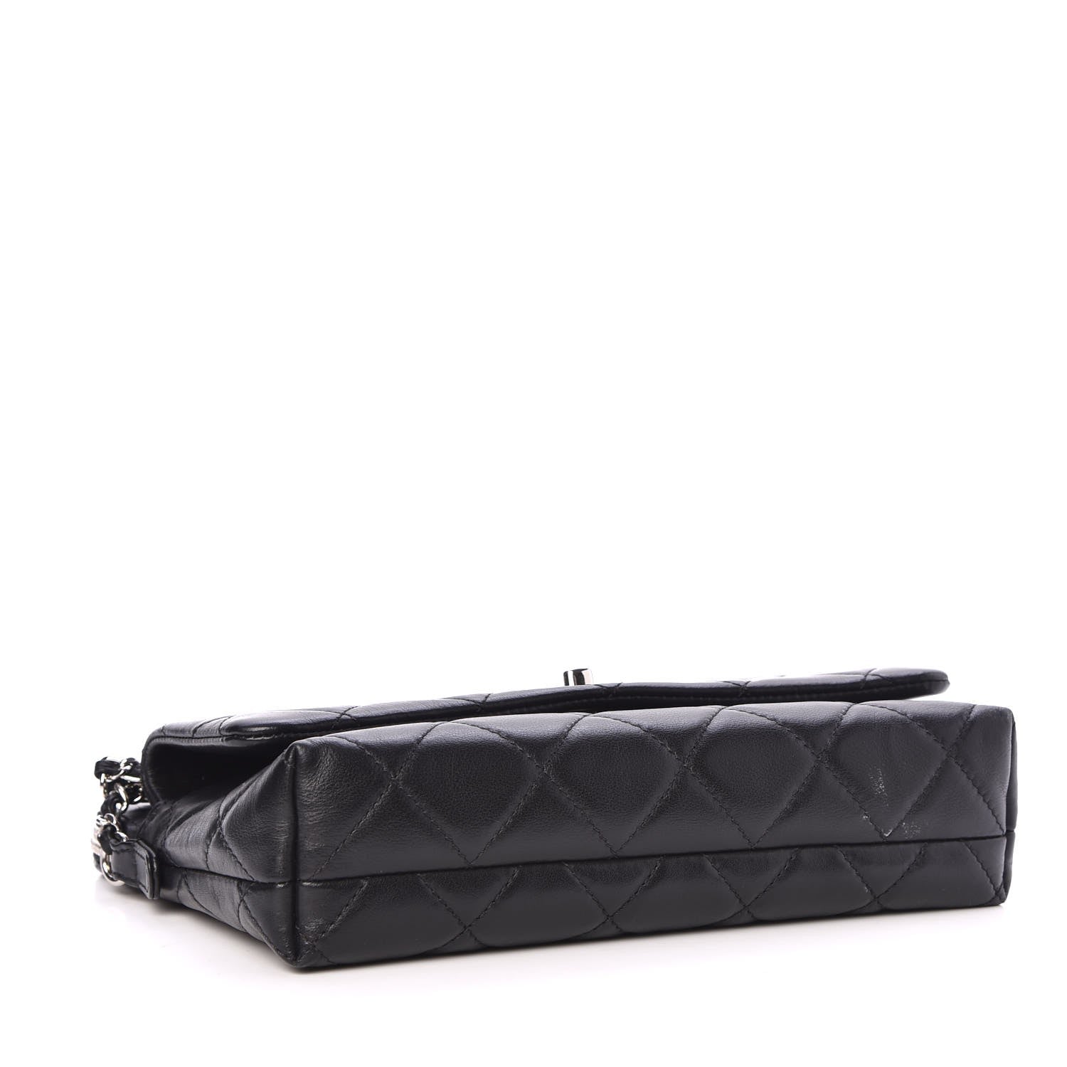 Chanel Calfskin Quilted Crossbody Bag Black 4 of 9