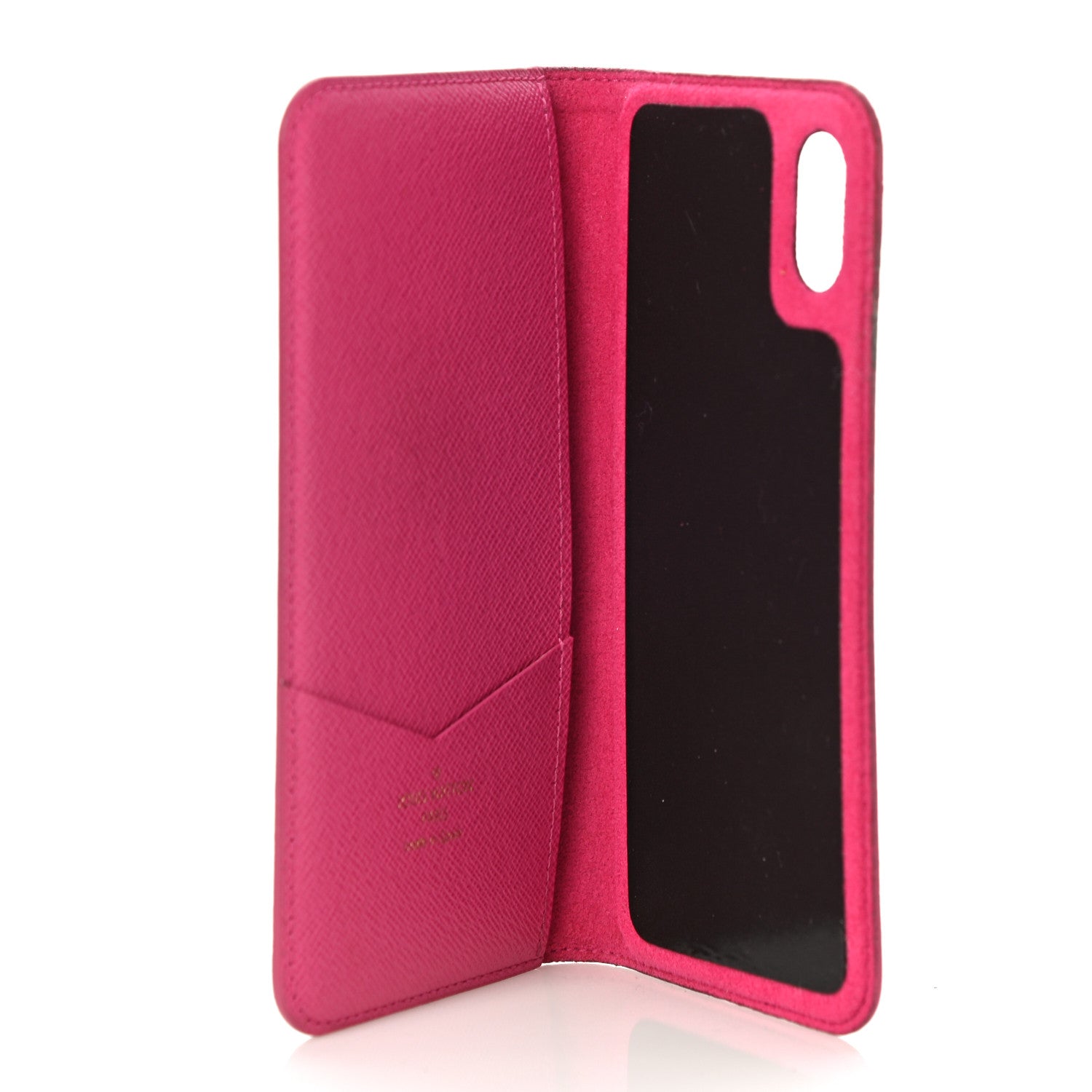 Louis Vuitton Monogram iPhone XS Max Folio Case Rose Pop 5 of 15
