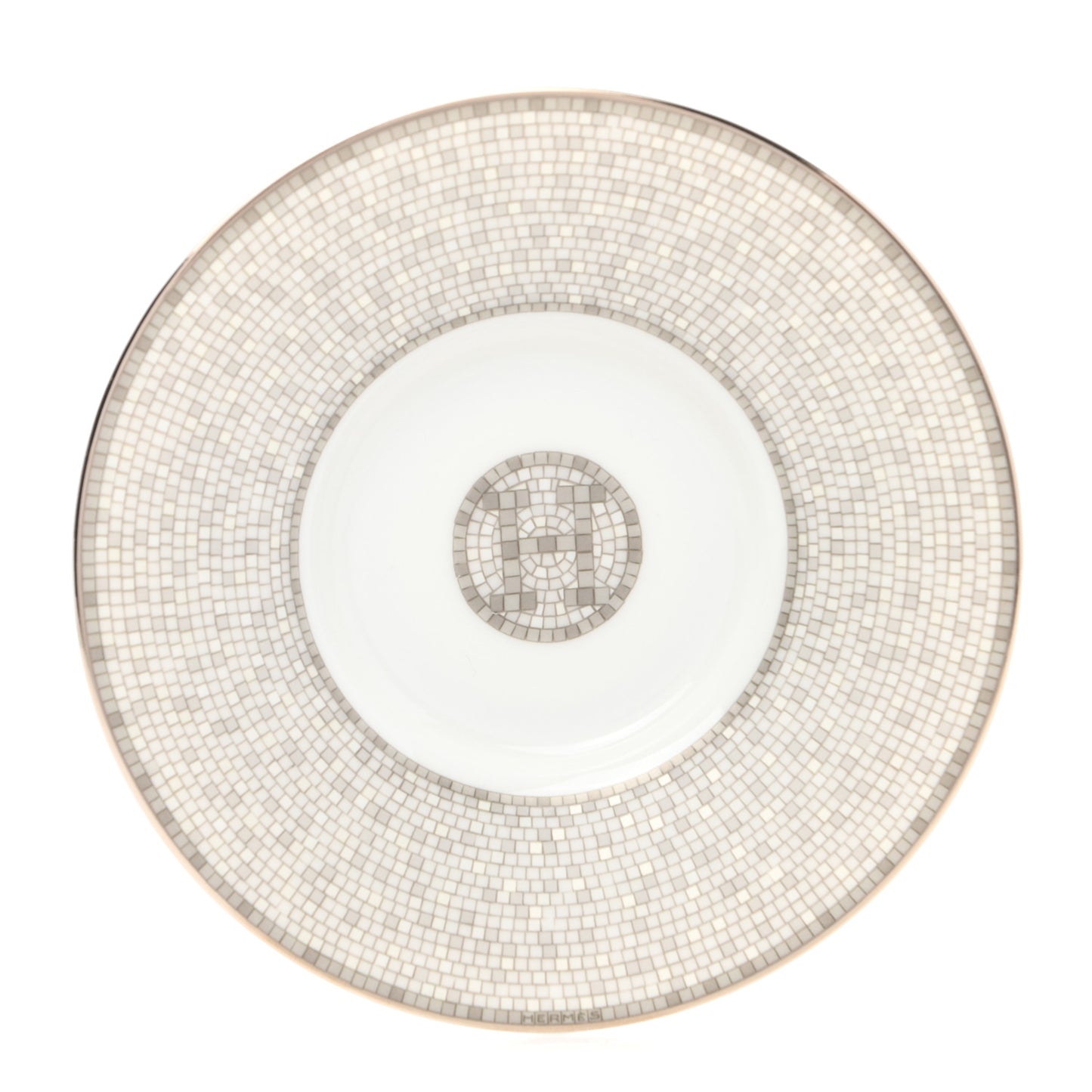 Porcelain Mosaique au 24 Coffee Cup and Saucer Set of 2