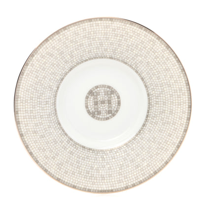 Hermes Porcelain Mosaique au 24 Coffee Cup and Saucer Set of 2 3 of 6