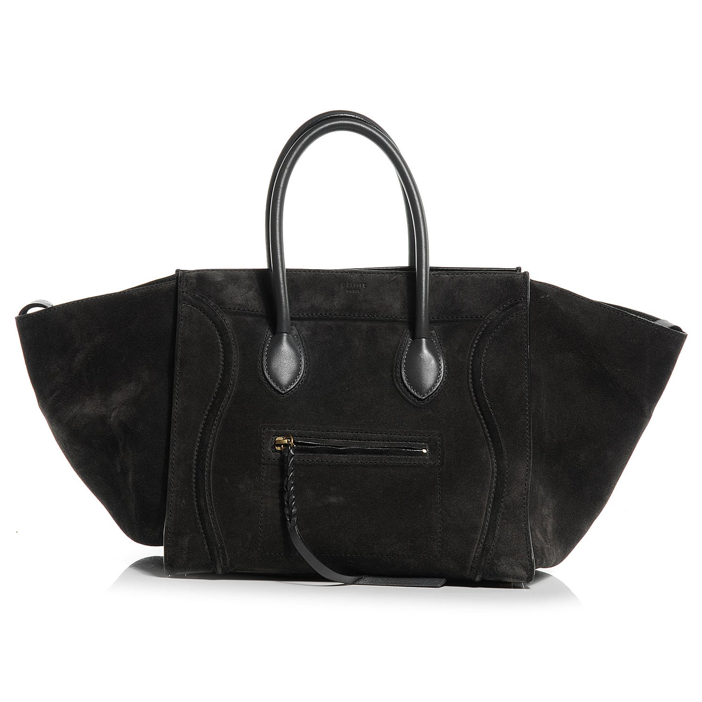 Suede Medium Phantom Luggage Grey
