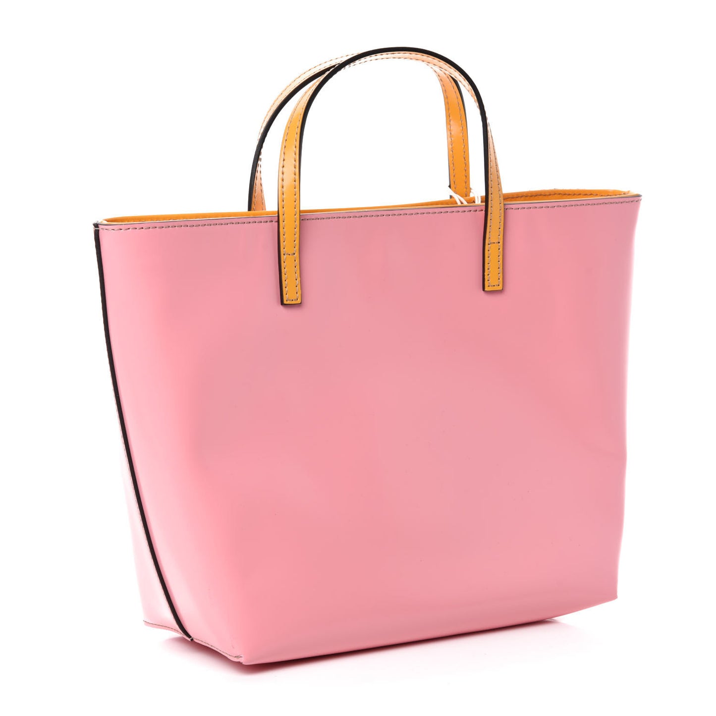 Calfskin Childrens Rainbow Tote Lotus Pink Crop Multicolor