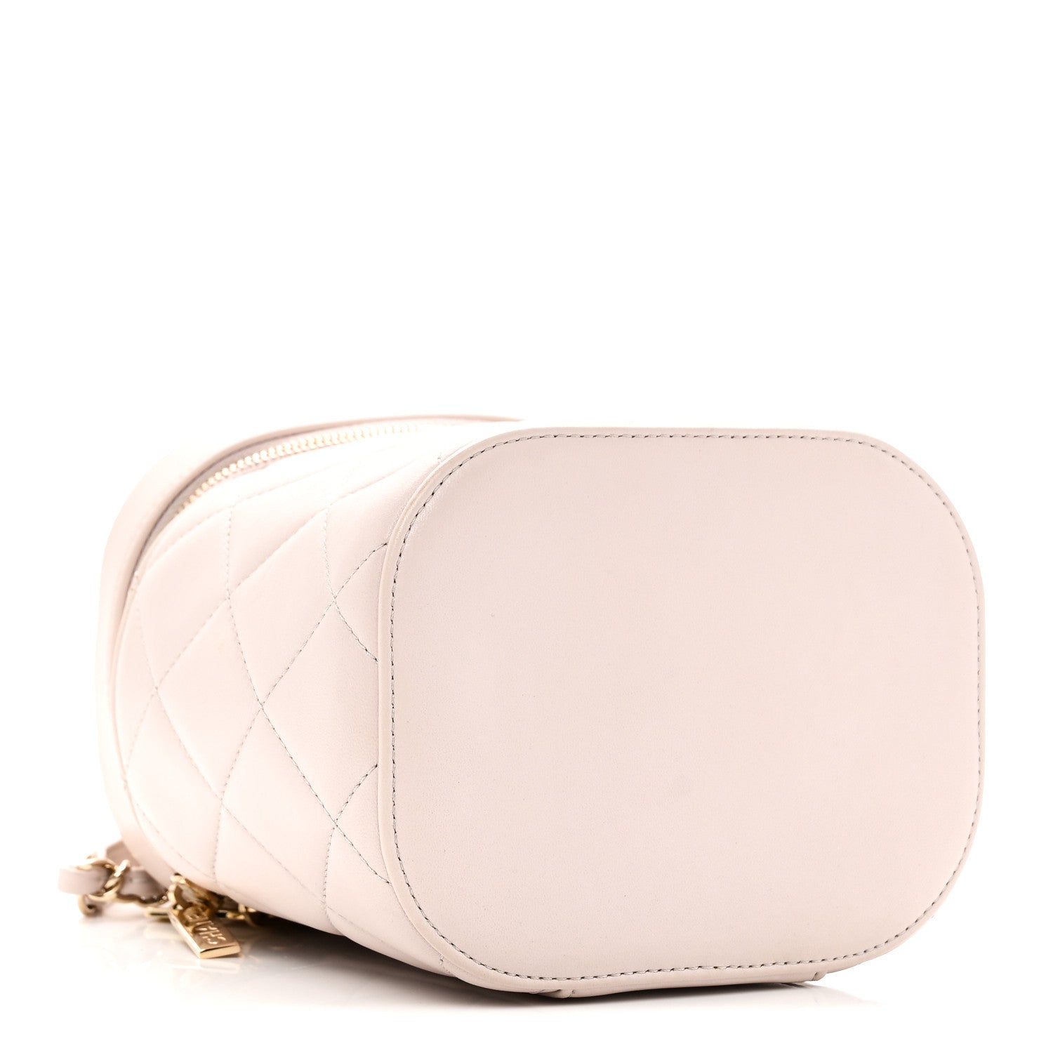 Chanel Lambskin Quilted Trendy Vanity Case Lilac 4 of 9