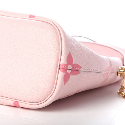 Louis Vuitton Empreinte Monogram Giant By The Pool Marshmallow Hobo PM Bouton De Rose 9 of 9