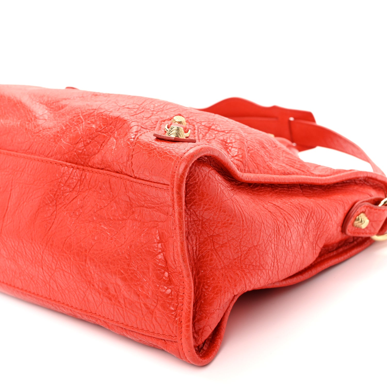 Balenciaga Agneau Giant 12 Gold Hardware City Rouge Coquelicot 11 of 11