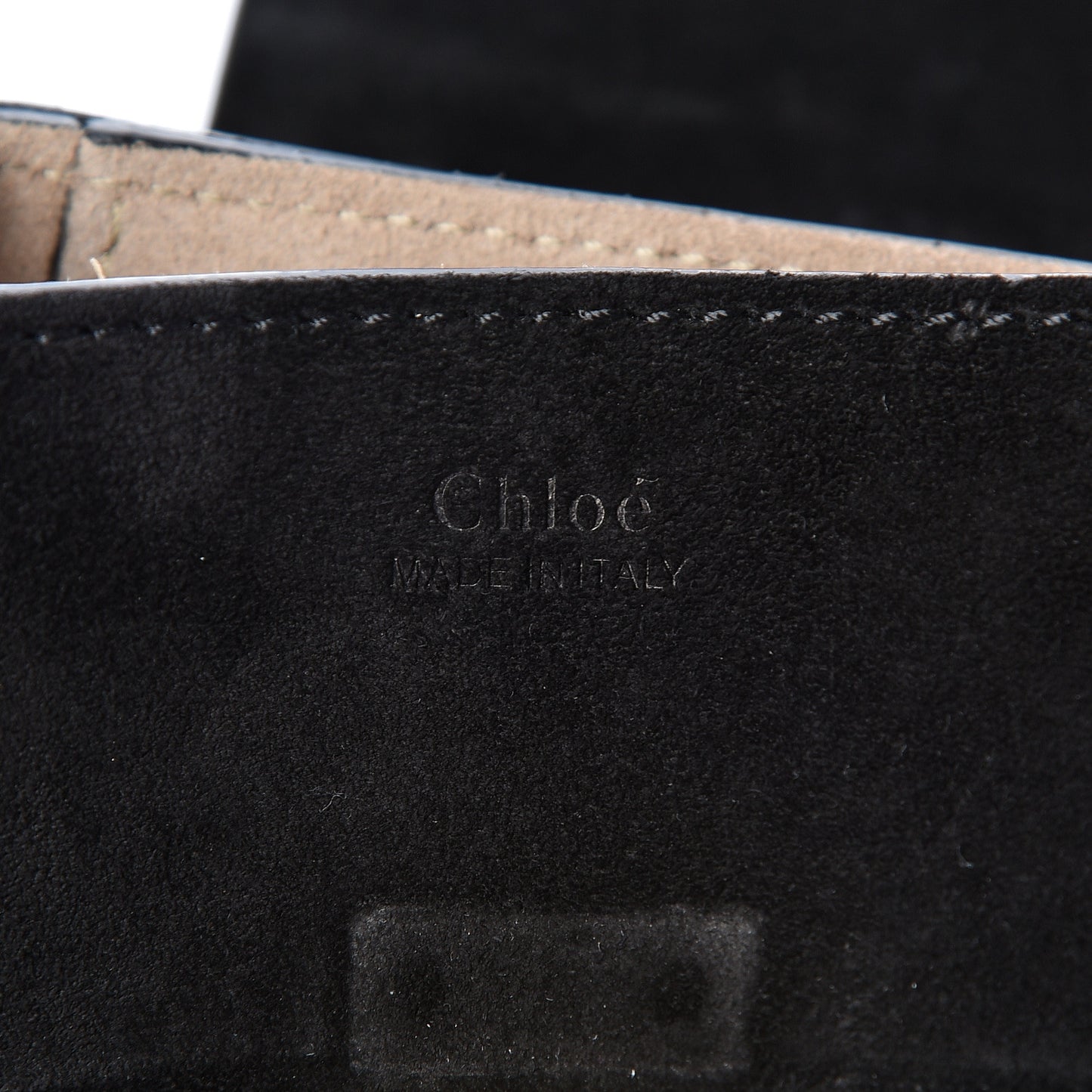 Suede Calfskin Mini Drew Shoulder Bag Black