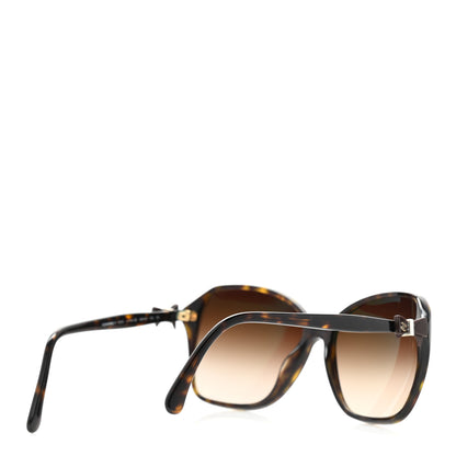 Chanel Acetate CC Bow Sunglasses 5205 Tortoise 4 of 9