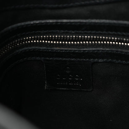 Gucci Monogram Piston Shoulder Bag Black 6 of 15
