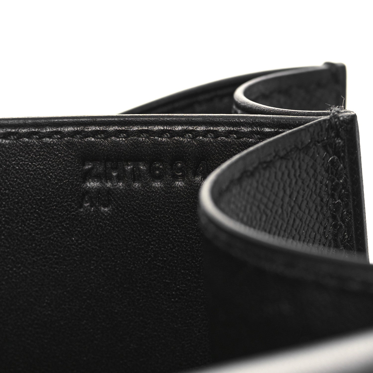 Hermes Madame Calfskin Lizard Constance 24 Black Ombre 7 of 10