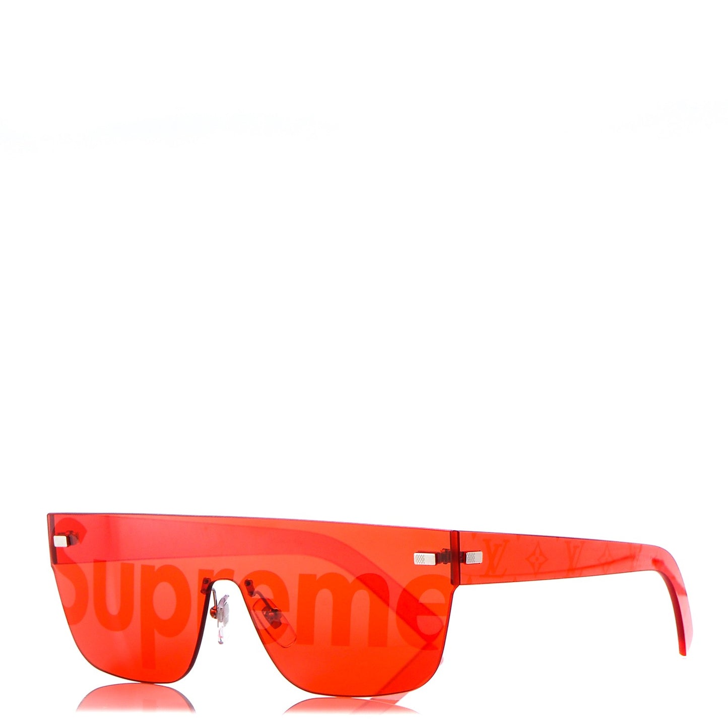 X SUPREME City Mask Sunglasses Coquelicot