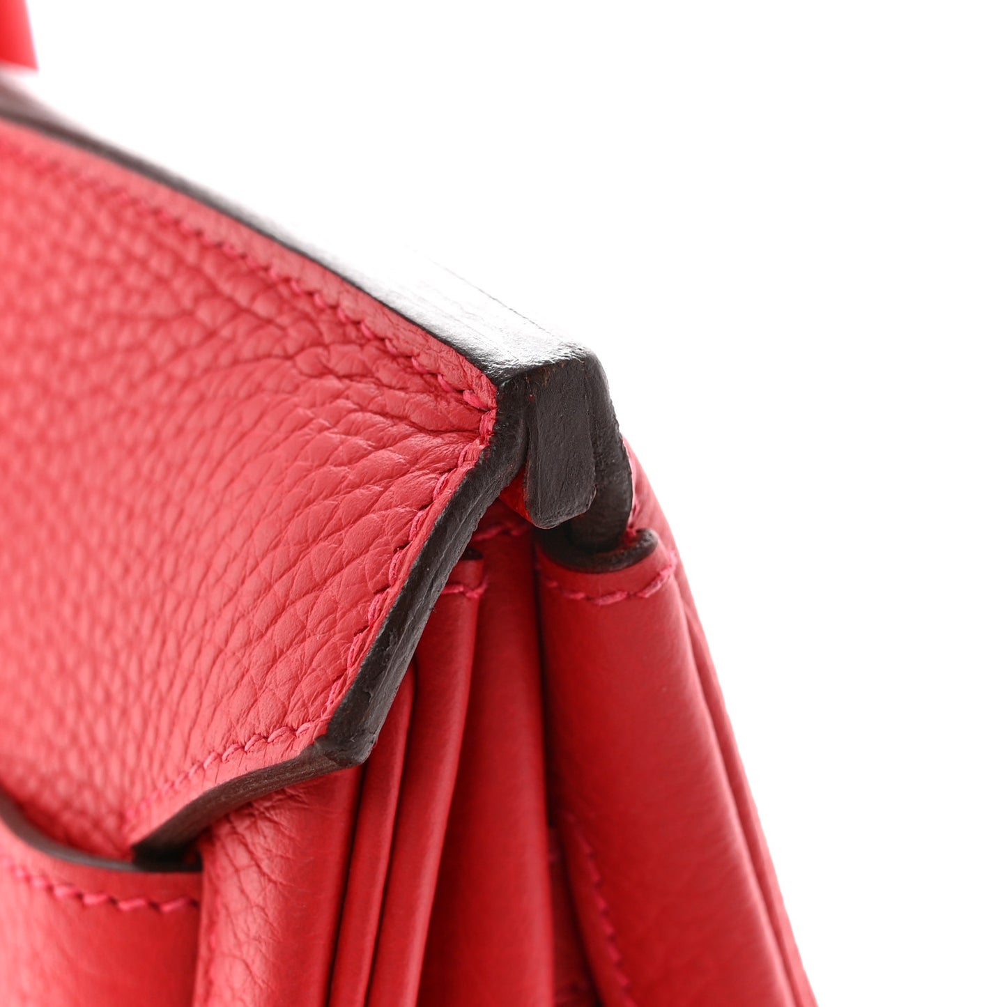Taurillon Clemence BIRKIN 35 Rouge Casaque