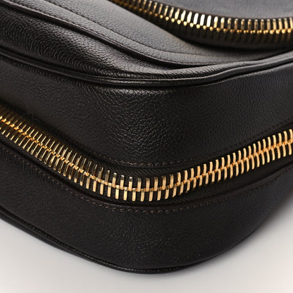 Tom Ford Pebbled Calfskin Large Jennifer Dark Brown 10 of 10