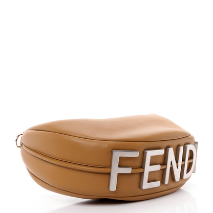 Fendi Vitello Grace Matte Medium Fendigraphy Hobo Bag Caramello 4 of 11